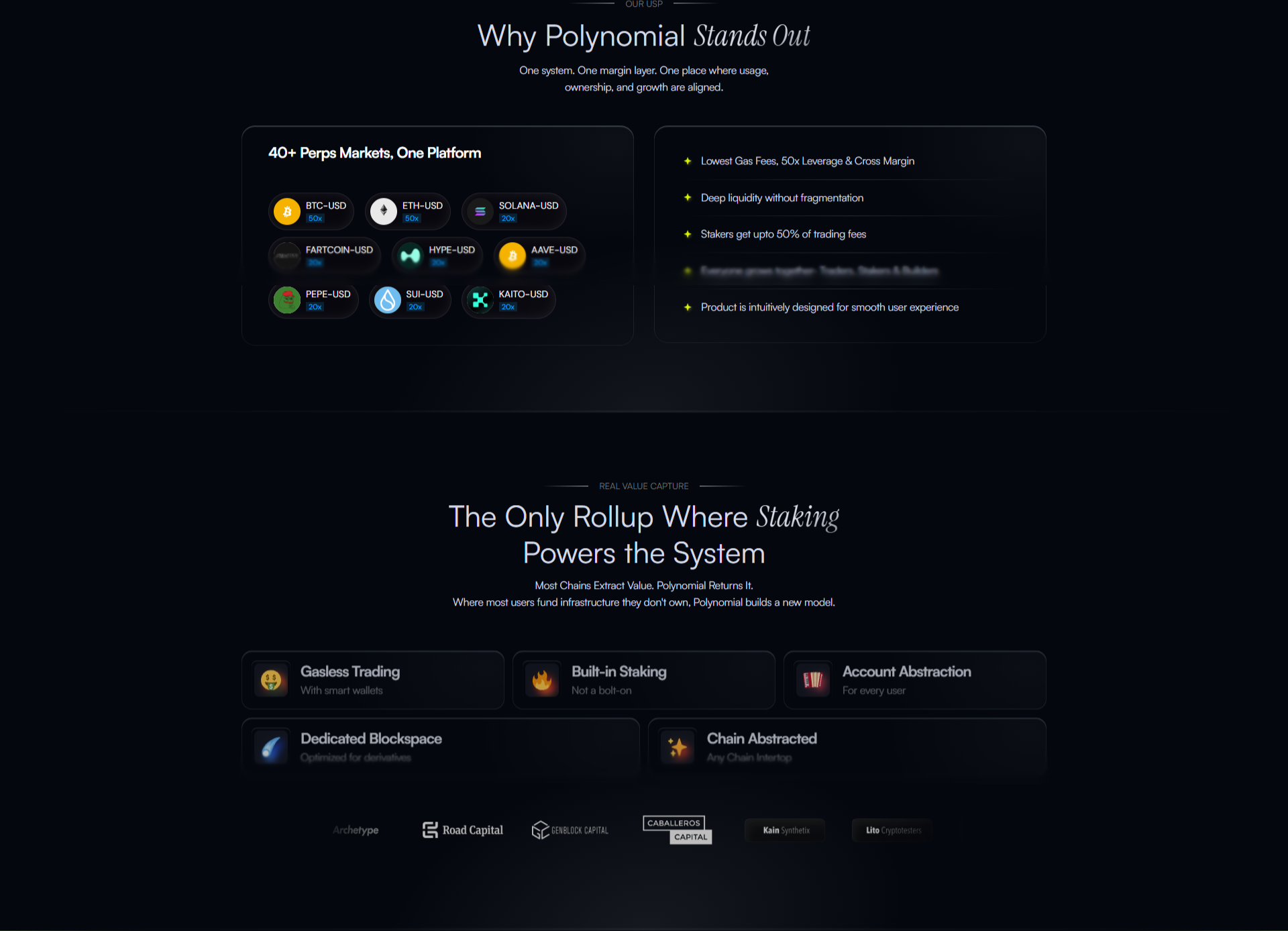 Polynomial Protocol - DeFi Perpetuals Trading Platform | Web Design Case Study 1