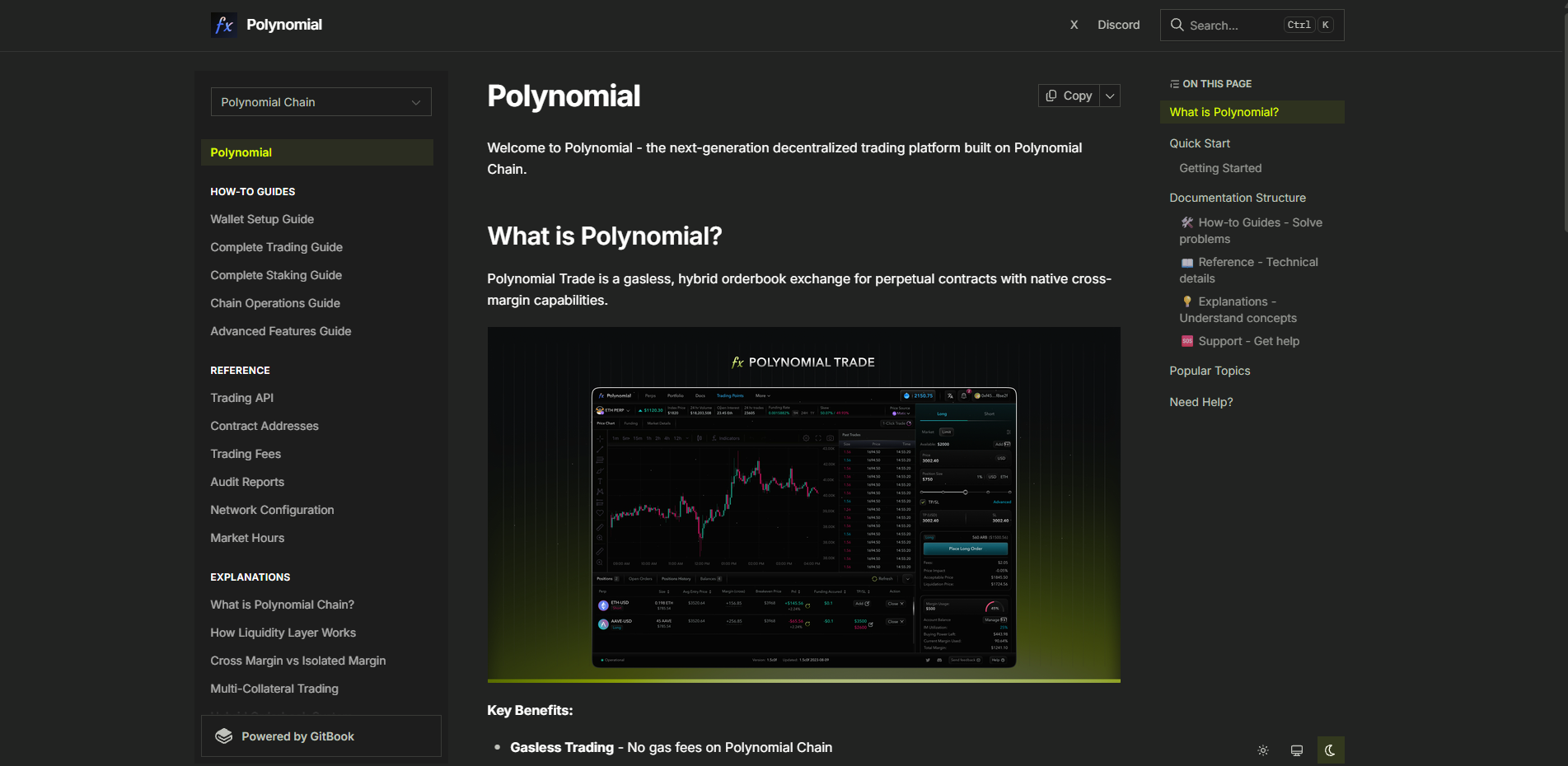 Polynomial Protocol - DeFi Perpetuals Trading Platform | Web Design Case Study preview 1