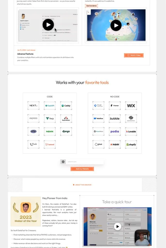 DataFast project — view 2