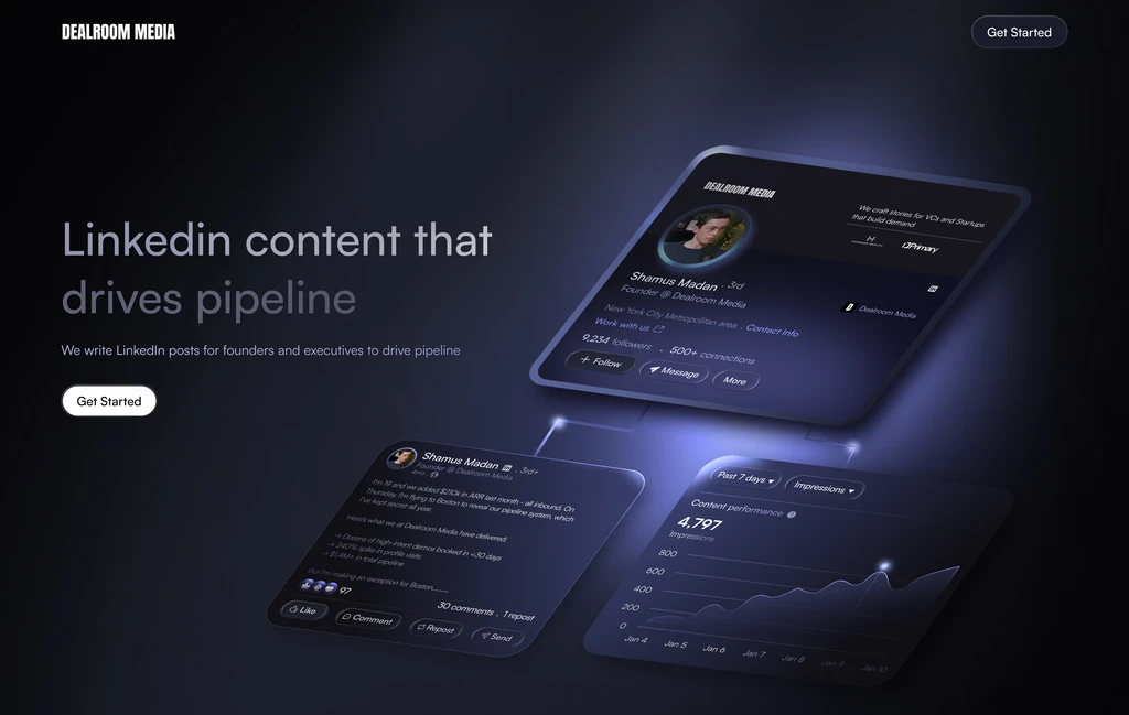 Dealroom Media project