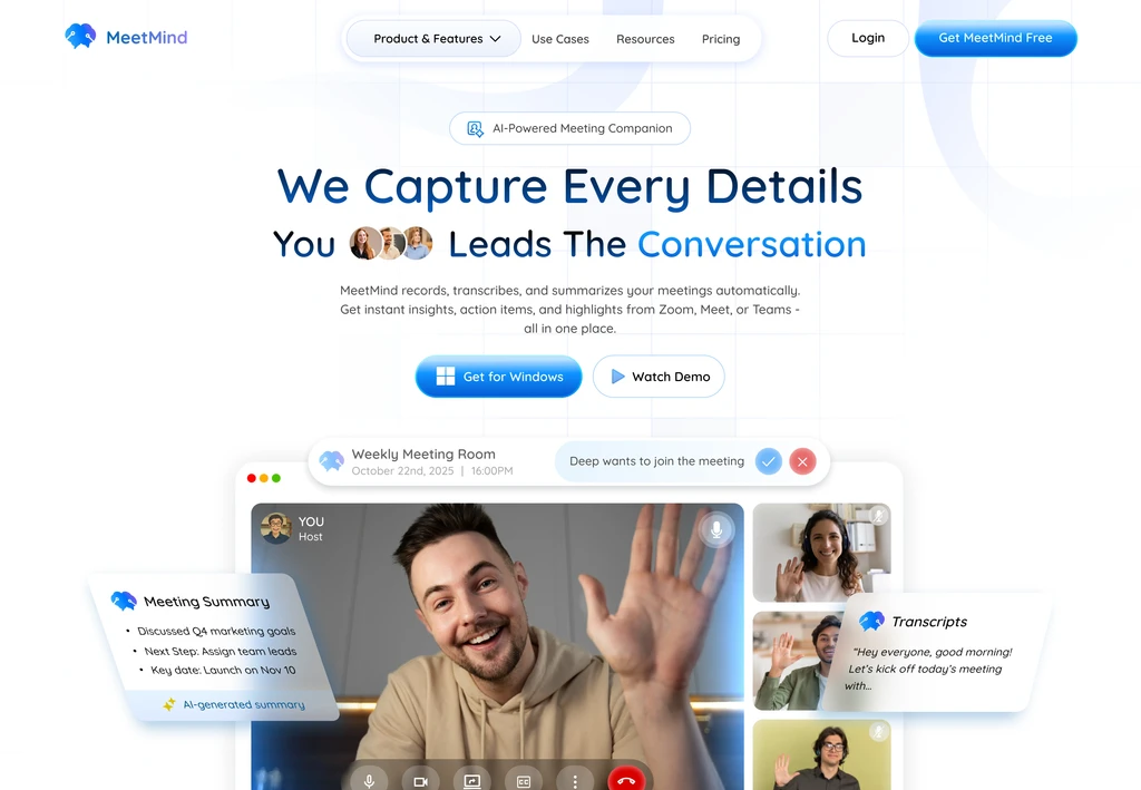 MeetMind project